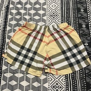 Yellow Plaque Pj shorts